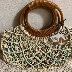 Round rattan /straw bag